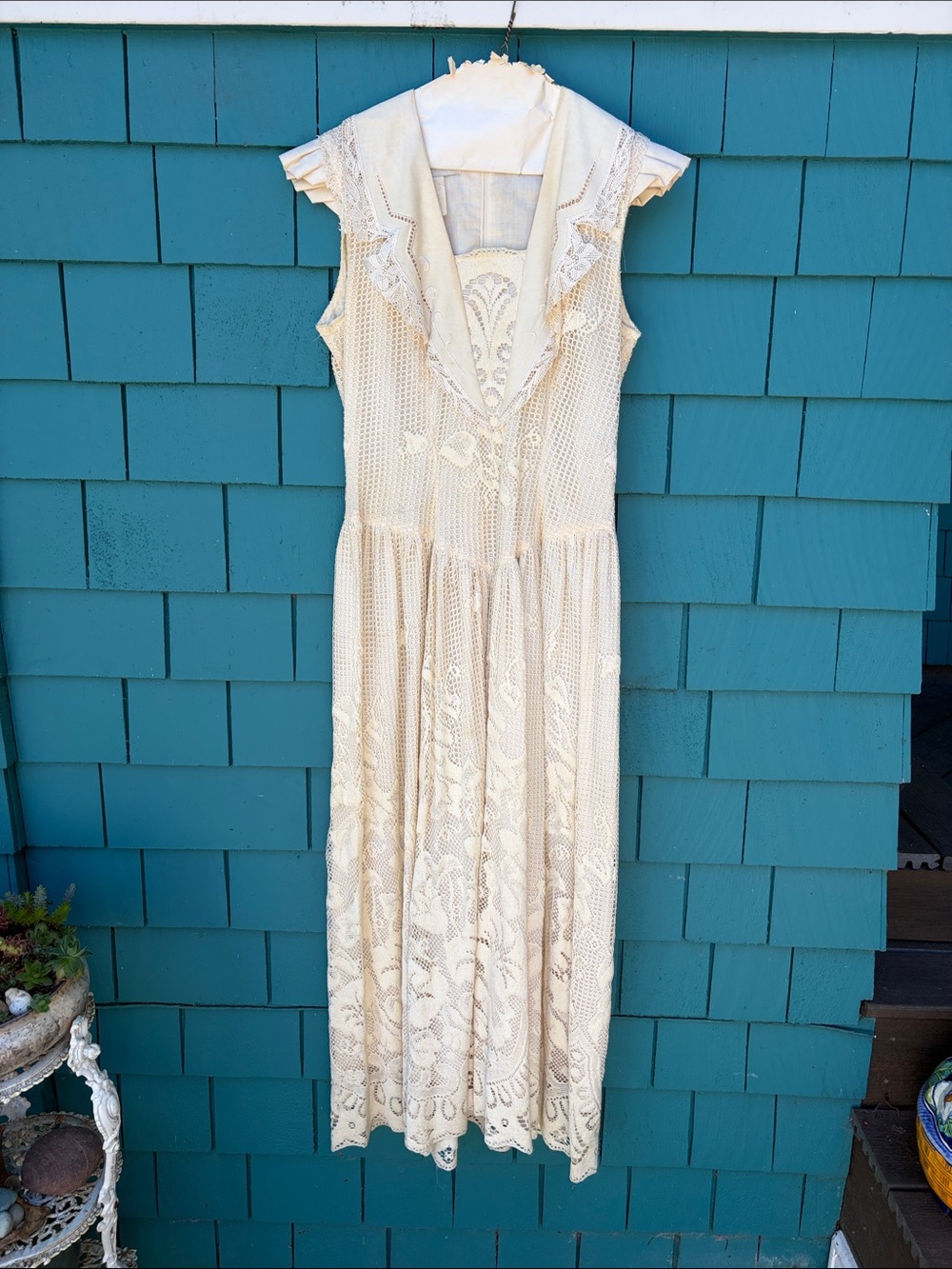 Vintage 1990 St. Simon for Eddie Bauer Cotton Dress